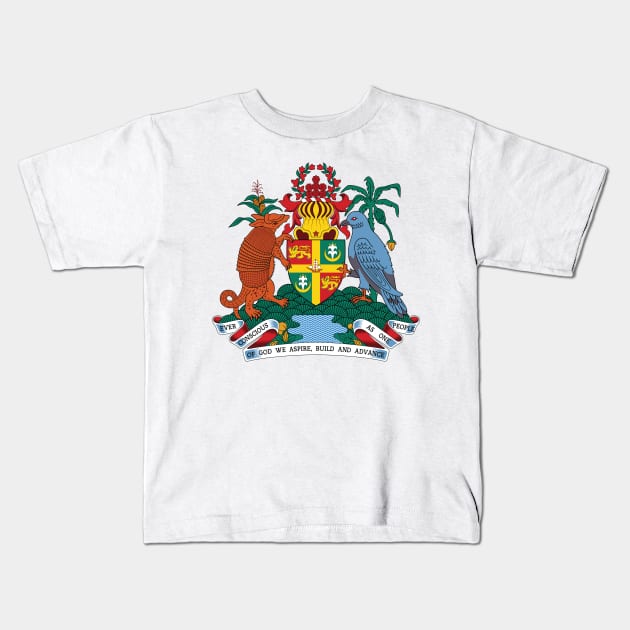 Grenada Coat of Arms Kids T-Shirt by IslandConcepts